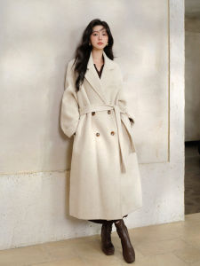 Double-faced Wool Coat For Petite Women Winter