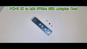 PCIE To M2 Adapter NVMe SSD M2 PCIE X1 Raiser PCI-E PCI M Key Connector Supports 2230 2242 2260 2280 M.2 SSD Full Speed