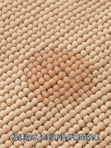 (Short Chenille) Microfiber Floor Mat Extra Thick Quick Dry Bathroom Mat Non Slip High-Density Bedroom Rug Soft Carpet