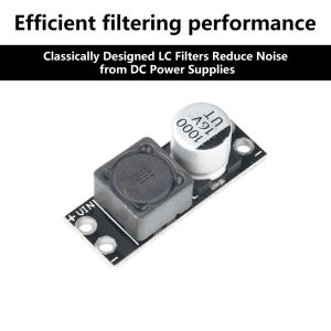 DC 16V 2A LC Filter Power Filter Eliminates Image Transmission Ripple Interference Video Signal Filtering Module