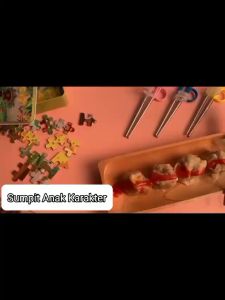 Sumpit Anak Karakter Lucu Training Chopstic Melatih