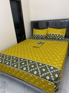 Sprei batik modern T30 motif batik solo/batik jogjaan ukuran komplit