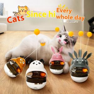 Đồ chơi tương tác cho mèo gấu bay với đèn LED và phóng bóng tự động