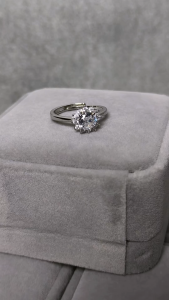 Cincin Berlian Pasangan Titanium Anti Karat | Cincin Adjustable Wanita | Cincin Wanita - Avrelis A9