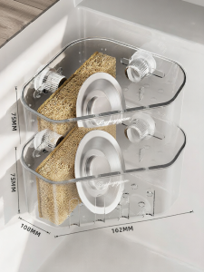 Suction Cup Sink Storage Rack No Drilling Wall Mounted Dishwashing Basin Scrubber Storage Kitchen Sink Organizer Wire Sponge Rack
