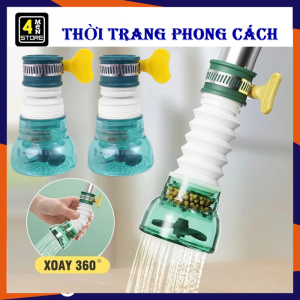Đầu Vòi Lọc Nước Rửa Bát Tăng Áp Xoay 360 Độ Có Thể Kéo Dài Chống Bắn Nước - Vòi Nước Lọc Cặn Bẩn Tạp Chất / Đầu Lọc Nước Sạch Tại Thế Hệ Mới Lọc Cặn Bẩn Vỉ Khuẩn Sử