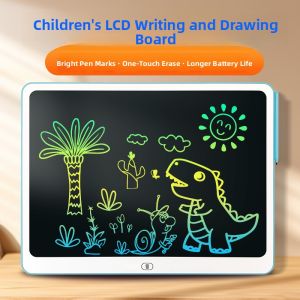 16/20 Inch Liquid Crystal Electronic Whiteboard Childrens Drawing Board One Button Erase Writing Board Large Size Home Use