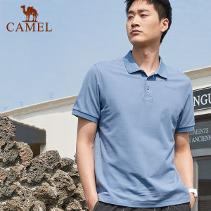 Cameljeans Áo polo nam áo ve áo ngắn tay thoáng khí cotton thể thao mùa hè mới