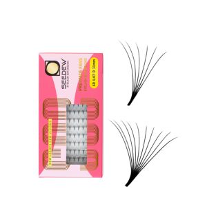 SEEDEW 10D แคบคมพร้อมขนตารูปร่างต่อทำมือเพิ่มวอลลุ่มแฟนๆแต่งหน้า