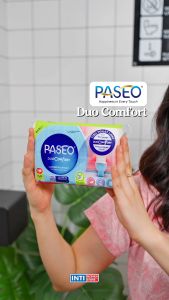 PASEO - Tissue Toilet DuoComfort SOFT PACK 300ply | Tisu Lipat Sekali Tarik Anti Mampet