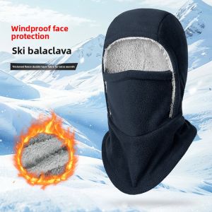 JIFANPAUL | Mũ Nón Áo Hoodie Chống Gió Ấm Đảo Mùa Đông Cho Nam Có Mặt Nạ và Ủ Tai
