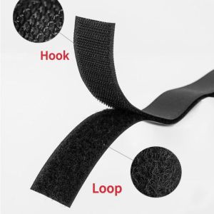 3 Meters Strong Sticky velcros Tape Fastener Tape Nylon Self Adhesive Hook and Loop Adhesive with Glue for DIY 20/25/30/50MM