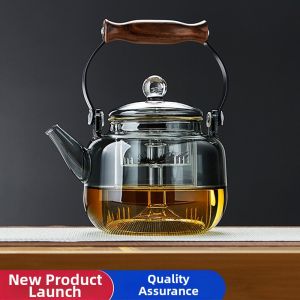 Heat-Resistant Glass Tea Pot