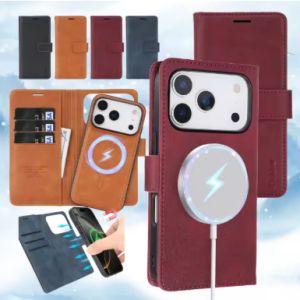 2 in 1 Magnetic Wallet Case For Google Pixel 11 Pro 10Pro XL 9Pro 10 9 9A 5G Phone Shell Wireless Charging Cover Cards Slot