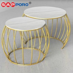 [ BIG PROMO ] SAPPORO MINORCA - Meja Tamu Marmer | Coffee Table Marmer