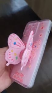 Casing HP Motif Timbul 3D Butterfly Untuk Oppo, Vivo, dan Redmi - COD!