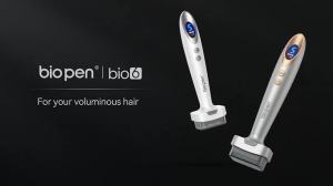 Electric Vibration EMS Microneedling Derma Stamp Bio 6 Blue & Red Ligth Therapy Derma Pen For Skin Rejuvenation & Hair Growth