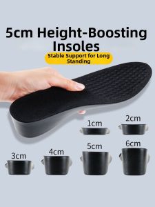 XIANZHAO | Men Invisible Height-Increasing Insoles 5cm Black