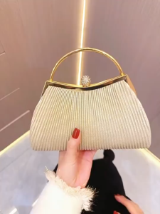 Bling Evening Bag Women | Elegant Dinner Clutch Handbag | Wedding Party Hand Carry Bag | Luxury Evening Purse Beg Tangan