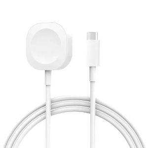 iWatch Charger Compatible With iWatch Charger For iWatch Series 1~10 SE Ultra Wireless Magnetic Charging Cable White USB-C