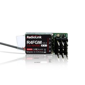 Bộ Phát RadioLink RC4GS V3 5 Kênh 2.4G Với Bộ Thu Gyro Dành Cho Xe RC Xe Leo Núi Thuyền - Phụ Kiện Đồ Chơi Mô Hình Xe Điều Khiển Từ Xa