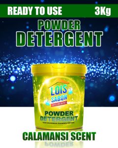 Bucket Powder Detergent 3KG (READY TO USE): Your Convenient Laundry Solution
