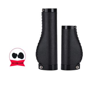 Tay Nắm Xe Đạp Bằng Da PU Cổ Điển Được Khâu Tay Giảm Xóc Phụ Kiện Xe Đạp Tương Thích Với Xe BMX Xe Địa Hình Trẻ Em Và Xe Đạp Leo Núi