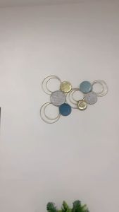 Hiasan Dinding Nordic Mewah & Gaya Besi Tempa