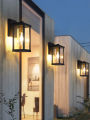 Outdoor Wall Mounted Lamp Waterproof Sunroom Yard Light European Super Bright Courtyard Outdoor Entrance Patio Exterior Wall Hanging Lamp. 