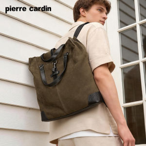 Pierre Cardin | Genuine Leather Large Capacity Laptop Backpack