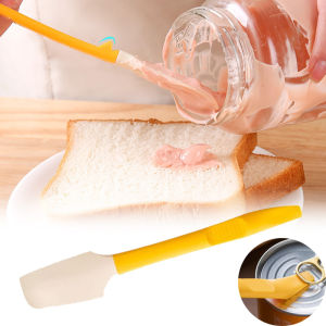 ซิลิโคนเนยไม้พาย Jam Spreader สําหรับอาหารเช้าขนมปัง Spread Gadgets ครัวปราศจาก BPA ทนความร้อน NonStick Baking Spatula