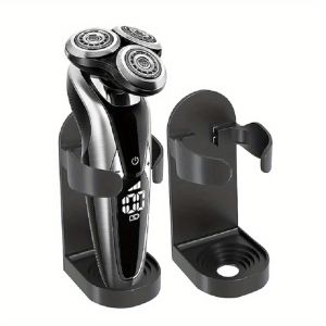 Adjustable & Durable WallMounted Electric Shaver Holder Installation Shavers And Grooming Tools