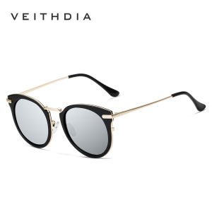 VEITHDIA Womens Sunglasses Fashion Outdoor Polarized UV400 Lens Vintage Luxury Ladies Brand Designer Eyewear For Female V3064