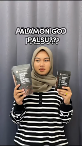 Paket3 (Alamon Go Gain) Penambah Berat Badan Suplemen Makanan 200 gr Menambah Nafsu Makan Masa Otot.