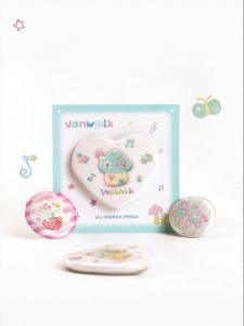 VANWALK | Cute Cartoon Design Badge for Women