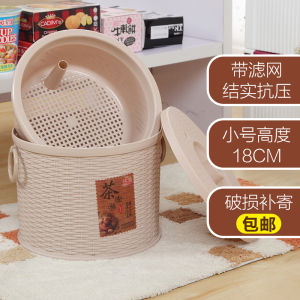 Xô Đựng Nước Thải Trà Bằng Nhựa Xô Thoát Nước Lọc Mini Có Nắp Cỡ Nhỏ Trà Kung Fu Dregs Xô Đựng Rác Nhà Bếp