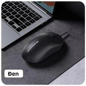 Chuột Quang Có Dây NexusClick Ergonomic Business 1600 Dpi USB Hình Dạng Trung Tính Nhấp Chuột Êm Ái Cho Máy Tính Để Bàn Văn Phòng Máy Tính Xách Tay Chơi Game Sử Dụng Hàng Ngày
