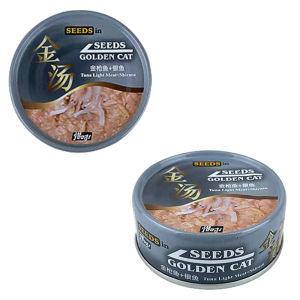 Nutritious Hydrating Cat Food Can Small Golden Soup Adult Cat Snacks 6 Cans/Box Official Store Cat Treats Pet Supplies