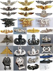 American Style Military Rank Metal Badge Officer Emblem Chest Patch Badge Hat Clip Pendant for Outdoor Camping Travel Enthusiasts