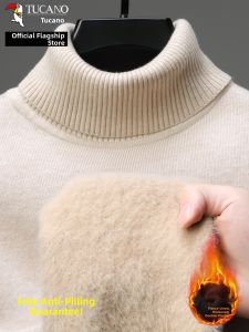 TUCANO | Fleece Lined Warm High Collar Sweater for Men