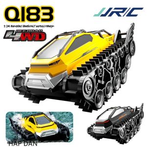 JJRC Q183 4WD RC Xe 2.4G 4 Bánh Điều Khiển Từ Xa Đổ Bộ Ngoài Đường Leo Xe Tải Chống Thấm Nước Xe Bọc Thép Đồ Chơi Dành Cho Trẻ Em