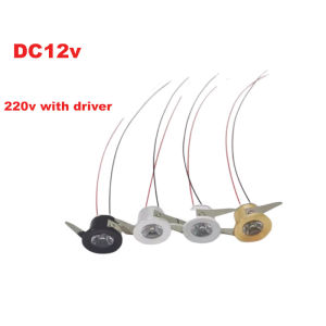 ไฟฉายขนาดเล็กแอลอีดีฝังตัว3W DC12V/220V ตู้ตู้โชว์เครื่องประดับวัวตา28มม. ไฟภายใน