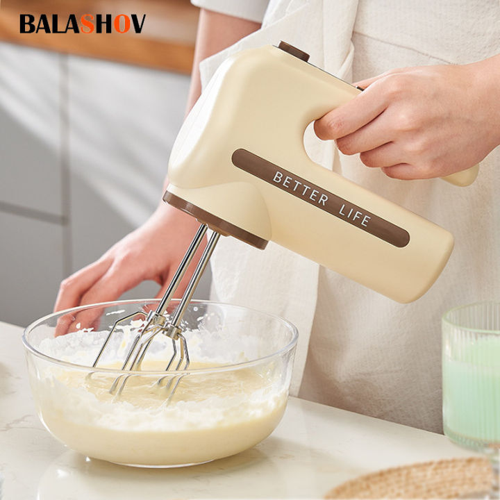 Handheld Electric Food Mixer Machine Wireless Portable Automatic Cake ...