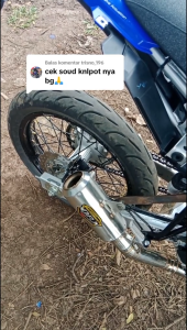 KNALPOT DPJ FULSET UNTUK JUPITER VEGA SUPRA KARISMA SEMUA MOTOR