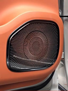 KVS | Car Door Speaker Cover & Roof Soundproof Protection Cap for Inside Protection and Decoration