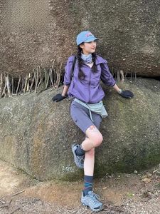 กางเกงโยคะออกกำลังกายกลางแจ้งเอวสูง ทรงเข้ารูป ทรงบาง 5 ชิ้น กระชับหน้าท้อง ปั่นจักรยาน วิ่ง ออกกำลังกาย กางเกงขาสั้นผู้หญิง