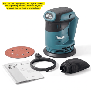 Makita | Makita DBO180Z 18V Brushless Cordless Orbital Sander 3 Speed 7000-11000 OPM with Pad Brake for Furniture Use