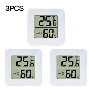 Indoor Mini Digital Temperature With Humidity Meter Bedroom Temperature Meter Portable Electronic Digital Display Humidity