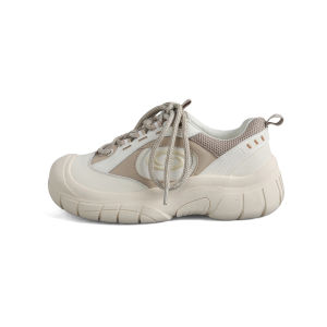 Dolin Collection X2025 Dad Shoes Thick Bottom Heightening Sports Shoes Versatile Casual round Toe mid Heel Spring Fashion