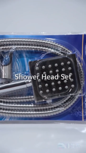 "GREAT LOVE" (#2214) Rainfall Shower head Set Cold&Hot Bathroom Shower